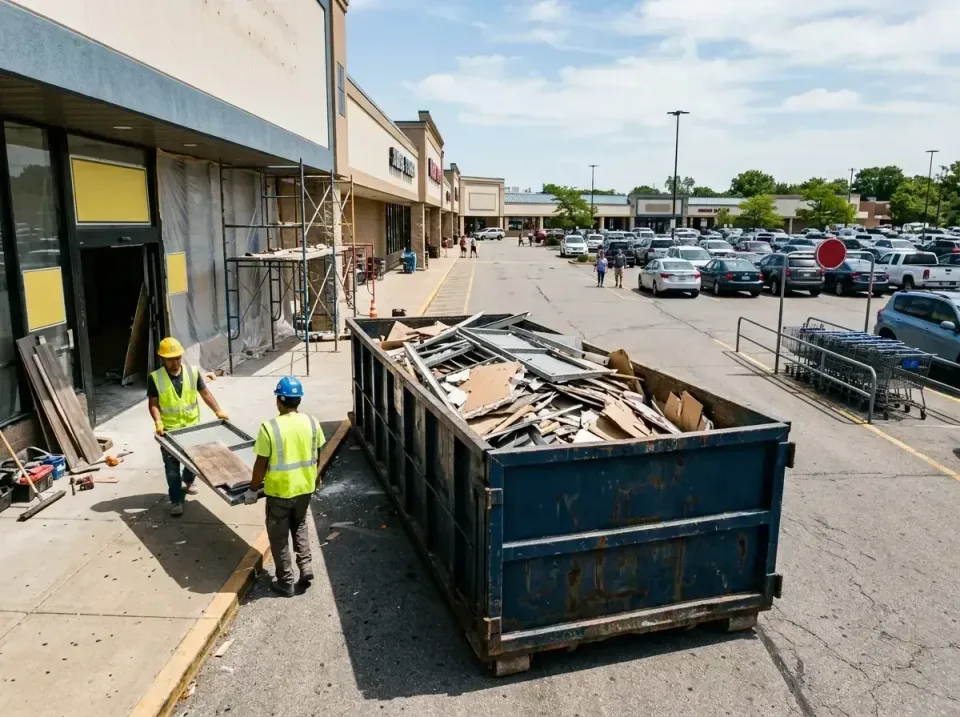 retail-store-renovation-debris-003 — frequently asked questions, Roll-off Dumpster Rentals in Lake Belvedere Estates, FL